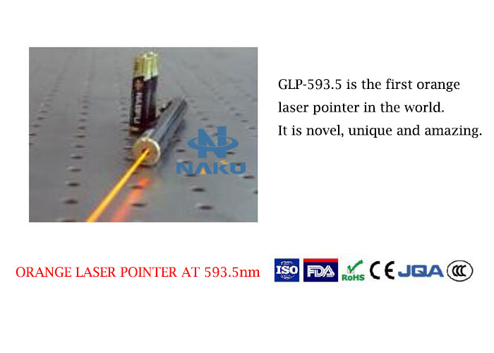 593.5nm laser pointer 0.6~2mW